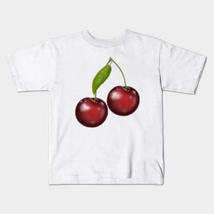 Red Cherries Kids T-Shirt